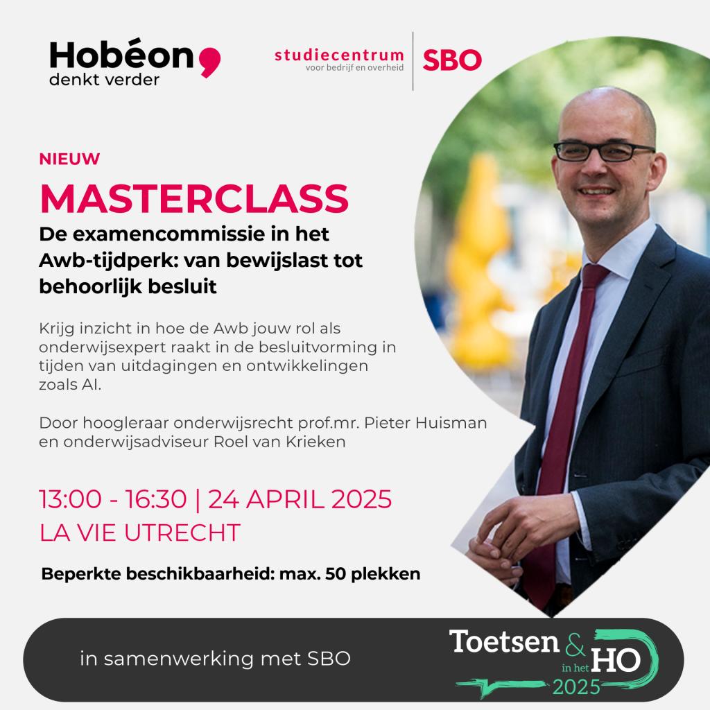 Masterclass examencommissie AWB-tijdperk